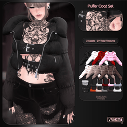 "Puffer Coat Set" — Clothing for VRChat