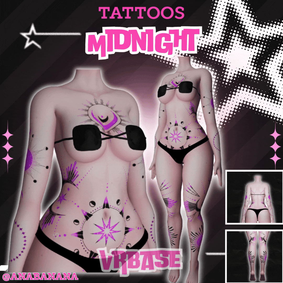 🌃 Midnight Tatts | Multi-Base Compatible