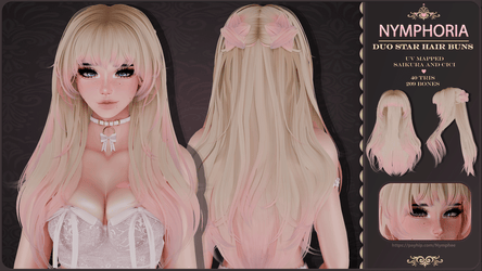 Server Freebie - Duo Star Bun Hair