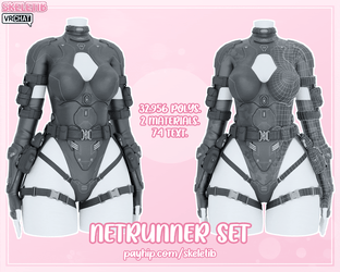 Netrunner Set [E-GIRL & ANIME BASE]