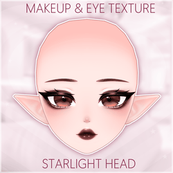 【 Red Wine 】Makeup & Eye Texture - Starlight Head