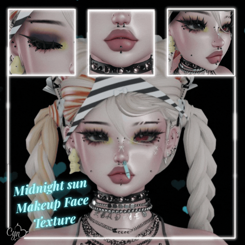 Midnight Sun Face Texture For Honeylabs Head