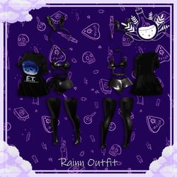 ☽ Elfie's Non-Commercial Rainn Outfit ☾