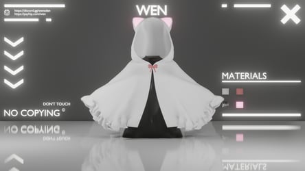 ︱White Cat Hood Coat