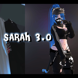 Sarah 3.0 Vrchat Avatar Physbone Ready