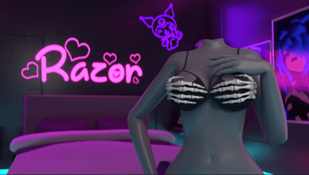 Bra With Skeleton Hands