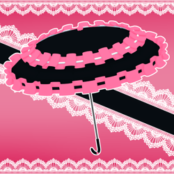 [VRchat] Frilly Parasol (COMMERCIAL LICENSE)
