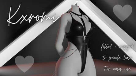 ♡ Barbed wire Body suit ♡