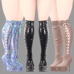 Laced Boots