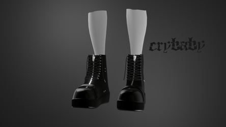 Male Gothic Boots