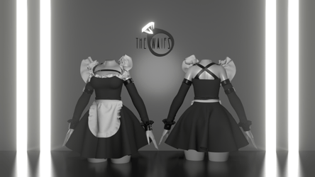 Goth Maid Dress By The Waifs