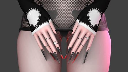 A nails.