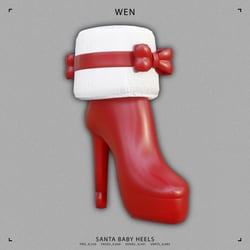 SANTA BABY HEELS