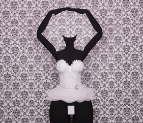 White Corset Dress 