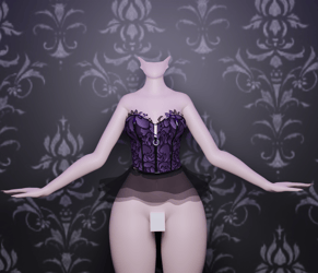 Dark Corset Dress