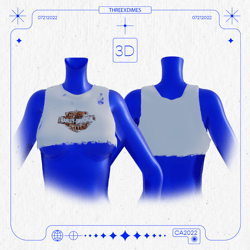 Distressed Harley Davidson Tank
