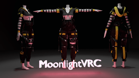 Moonlight Raver Outfit Female
