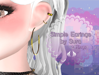 Simple Earings and Rings