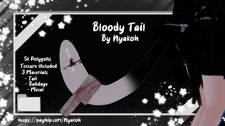 Bloody Tail ₍ ᐢ.ˬ.ᐢ₎˚