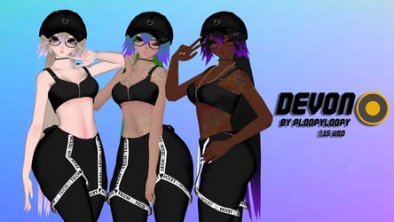 Devon (VRChat Quest/PC Optimized Avatar)
