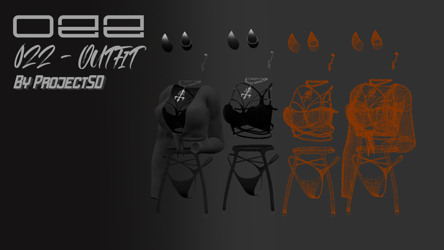 022 Outfit + Halloween texture set