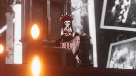 Vampire Queen Mercedes (DPS) (Physbones) PC + QUEST 