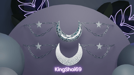 Moon and Stars headpiece