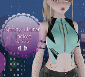 Sporty Halter Jacket (FREE IN SERVER)