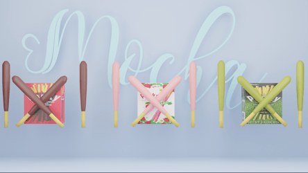 Pocky Box Bag and Swords Set (Free in Nitro)