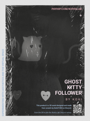 ghost kitty follower