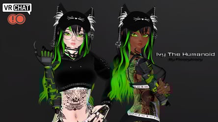 Ivy The Humanoid (VRChat PC Avatar)