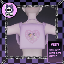 Customizable Heart Ita Backpack