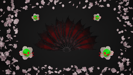 Bat Fans (Low poly) (Commercial License)