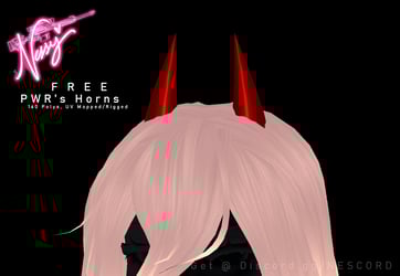 PWR Horns by Nessy! FREE