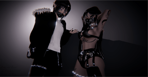 Luna + Brent [3.0 VRChat Avatars | PC Only | Physbones]