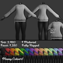 Sweater - VRChat Asset