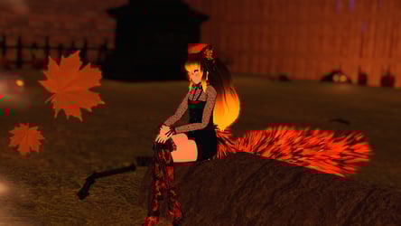 Pumpkin Boo Free Fall Avi (SFW, Quest Compatible)