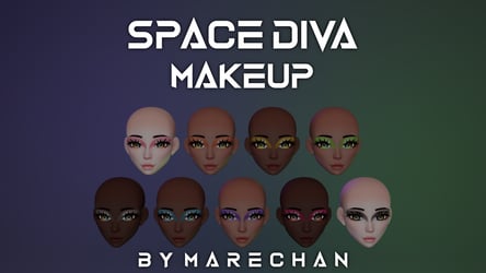Space Diva Makeup