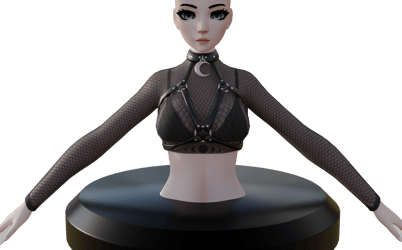 Moon Goth Top *Commercial License*