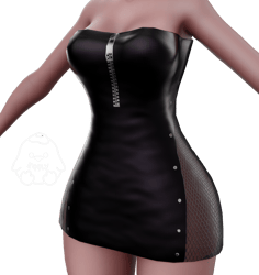 Dommy Fishnet Dress *Commercial License*
