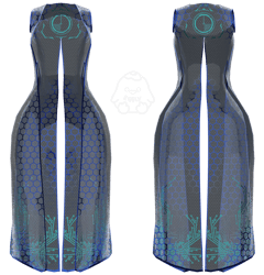 Cyber Hexagon Coat *Commercial License*