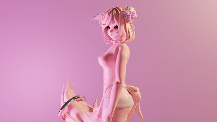 Mona (PhysBones, Toggles, GoGo loco, CUTE!)