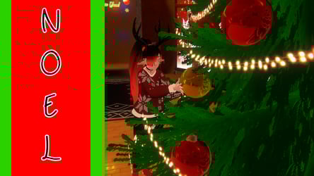 Noel Christmas Femboy Free Avi (Medium Pc Rank) (Quest Compatible and SFW)