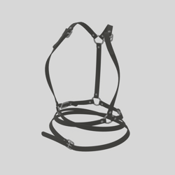 "Harrier" Leather Harness