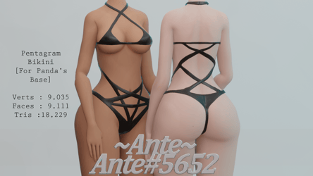 Pentagram Bikini