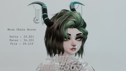 Moon Chain Horns