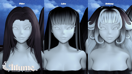 Hair Trio #2
