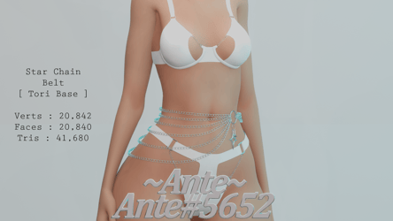 Star Chain Belt