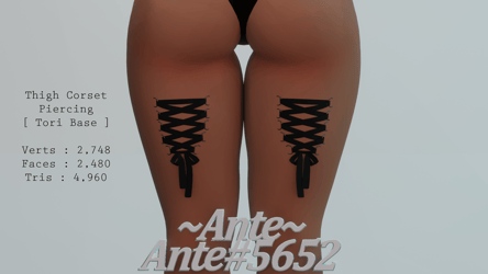 Thigh Corset Piercing