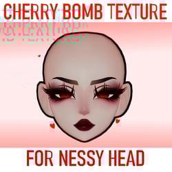 CherryBomb Face Texture [ NESSY HEAD ] 